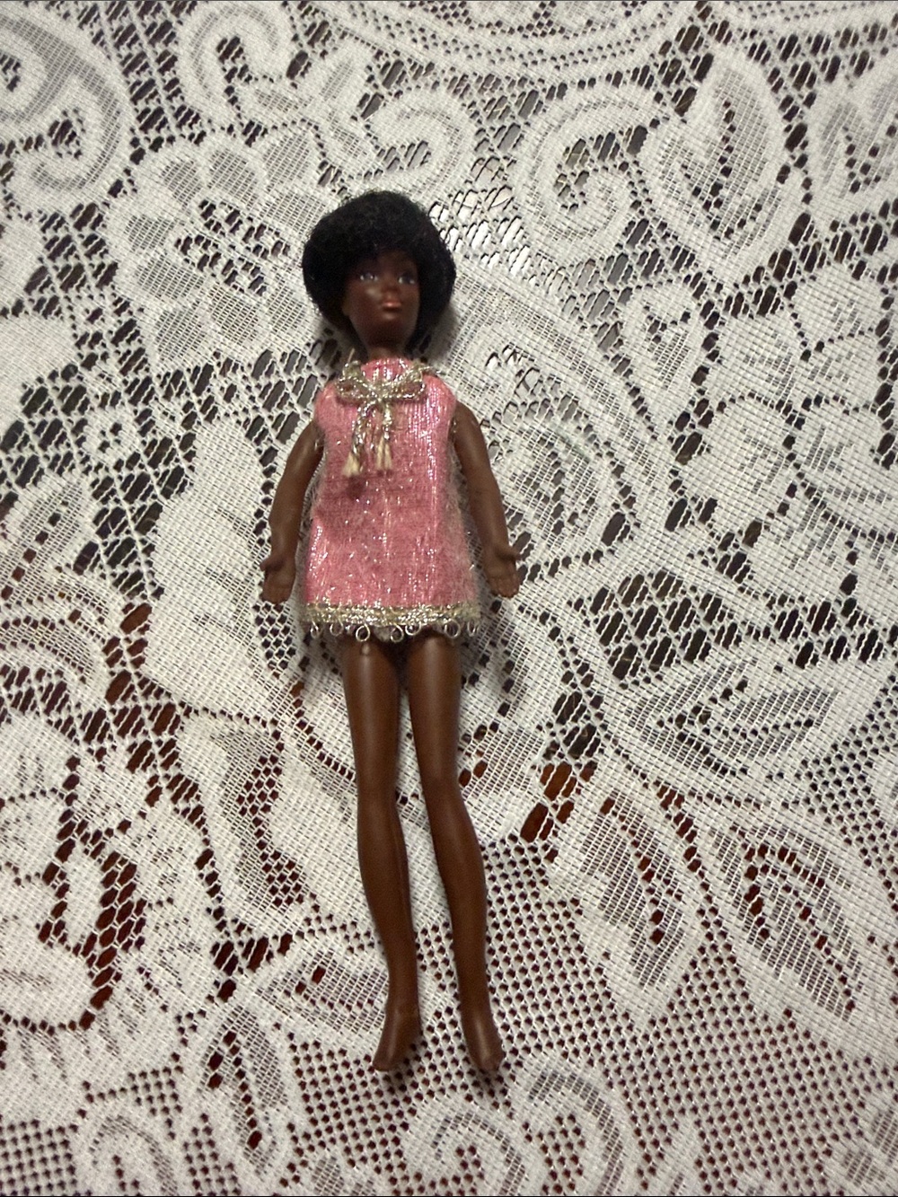 1970 Mattel Black Doll Hong Kong Head